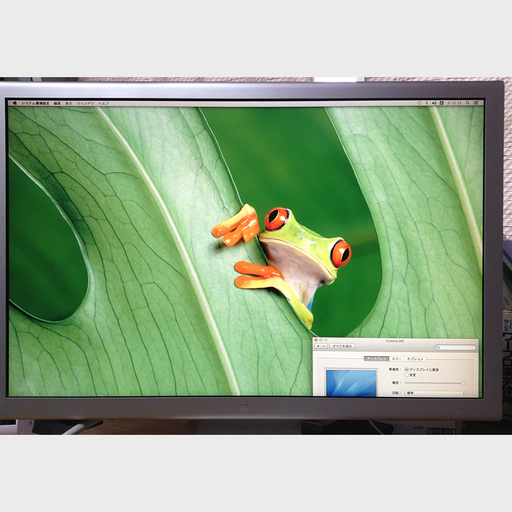 Apple製　23インチ液晶ディスプレイ 　発色良好　7/12掲載