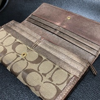 【正規品】COACH 長財布【送料無料】の画像