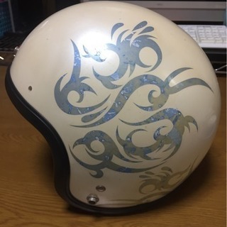 【トライバル】ジェットヘルメット【中古】の画像