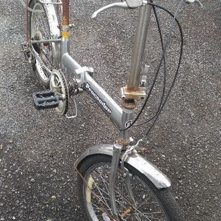 折りたたみ自転車！可動品！ギア付き♪