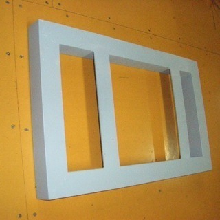 オリジナル手作り　ナンバー枠大型用 50x50角 タイプ//の画像