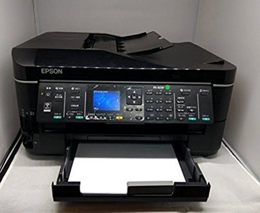 4000円★FAX内蔵カラーコピー機★wifi内蔵★自動両面印刷★EPSON Colorio インクジェット複合機 PX-603F
