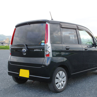 検査31年1月　平成22年登録　ステラ　93200㎞　軽自動車　スバル　軽　黒色の画像