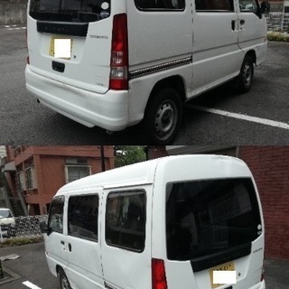 サンバー ハイルーフ H14年式 185000km 動く倉庫として 難有り 格安販売 現状渡し 車検残有り 軽自動車 軽1BOX の画像