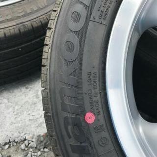 取り付け無料！ 175/65/15ホイール付きノーマルタイヤ(HANKOOK)