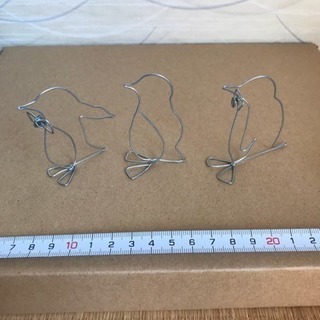 ワイヤークラフト ハンドメイド ペンギン