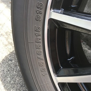 ノア、ヴォクシー等 195/65R15 バリ山  4本の画像