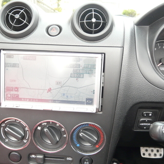 値下げ　ダイハツ　コペン  　アクティブトツプ　2003年式　車検31/2　電動オープン　HDDナビ　ETC　付き　の画像