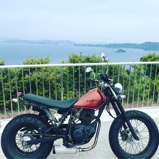 tw200 車体 新品部品多数