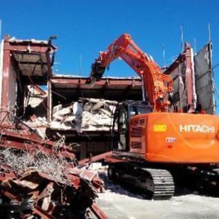 建造物解体工事業(o^-^)正社員募集、重機オペ、4t車両ドライバー大募集の画像