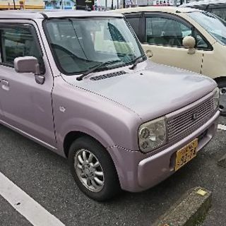車検付き ラパン ピンク レザーシート 調子良好