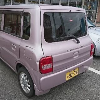 車検付き ラパン ピンク レザーシート 調子良好の画像