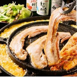 明日！！サムギョプサル食べに行ける人ー！！