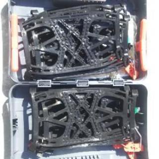 コンパクトカー ゴム製タイヤチェーン(バイアスロン)の画像
