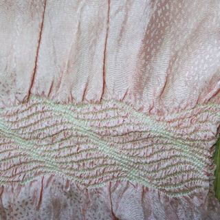 新品☆帯揚げ 桜色 帯締めプレゼント付の画像