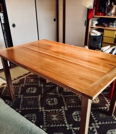 値引きOK ダイニングテーブル 広々 木材 8/10以降は要相談