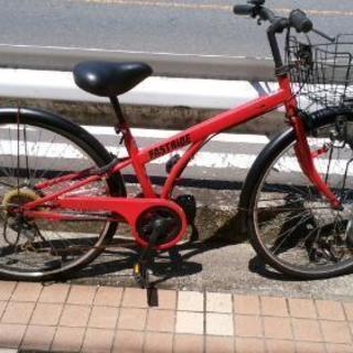売り切れ【整備済】26インチ6段ギア付自転車２【中古】