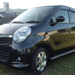 鹿児島県　M様　スズキ　MRワゴン　Wit 　黒　H19 年式　黒　キーフリー　アルミ　ベンチシート　オートエアコンの画像