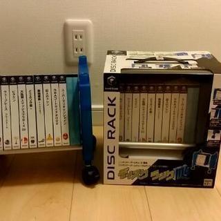 ゲームソフト用ラックの画像