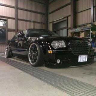クライスラー300c 5.7 左ハンドル　オバフェン　エアサス　...