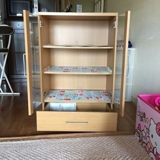 ニトリ食器棚 値下げしました！の画像