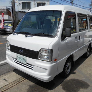 平成２０年式　スバル　サンバー　バン　ＶＢ　５速ＭＴ　タイミング...