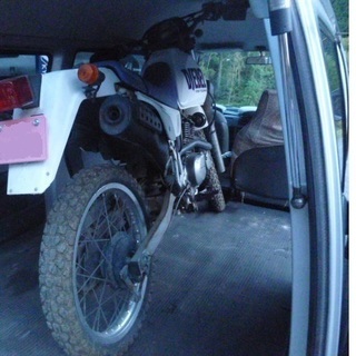 バイク積めます!!アクティストリート４ＷＤ!!ＭＴ!!の画像