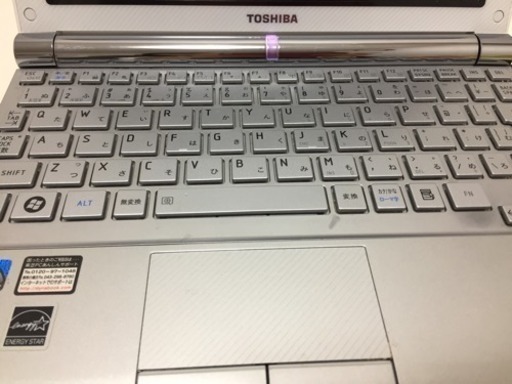 ★特価！可愛いホワイト初心者にぴったり！Win10Office2016★東芝