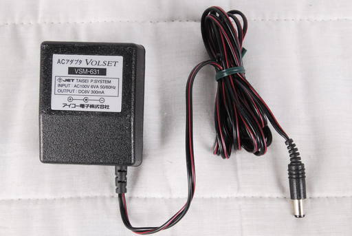 VOLSET VSM-631 6V 300MA ACアダプター　トランス型　アイコー電子 　アントレ