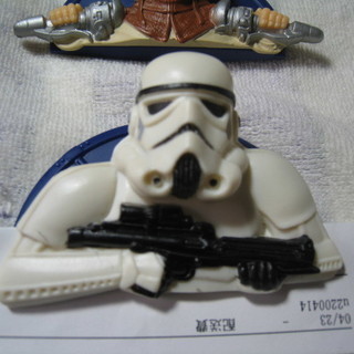 2005年の商品でペプシ社製品のペットボトルにおまけに付いていたスターウオーズクリップの画像