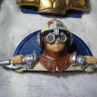 2005年の商品でペプシ社製品のペットボトルにおまけに付いていたスターウオーズクリップの画像