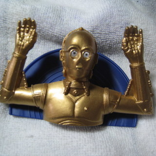 2005年の商品でペプシ社製品のペットボトルにおまけに付いていたスターウオーズクリップの画像