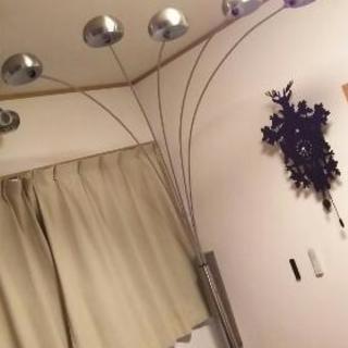 ミッドセンチュリー スペースエイジ フロアスタンド ライト 3灯