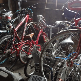 自転車、バイク、買取りします。