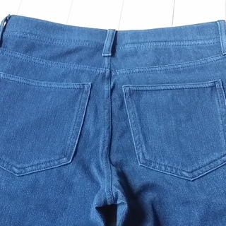 新品■デニムレギンス■七分丈■しまむら■楽ちんプルオンパンツ■さら・冷パンツの画像