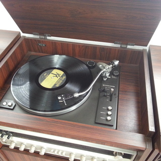 決まりました☆Pioneer　パイオニア　4チャンネルステレオ　FD-5      レコードプレーヤー   動作品  の画像