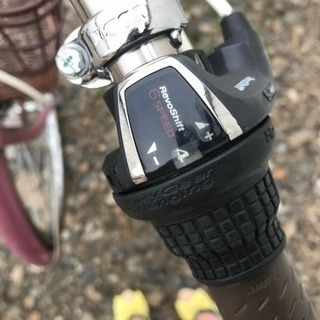 女児用自転車24インチ6段切り替えの画像