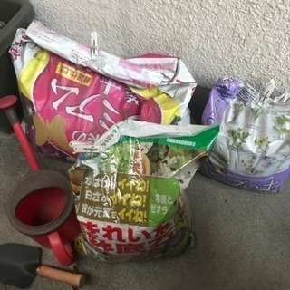 園芸道具一式の画像