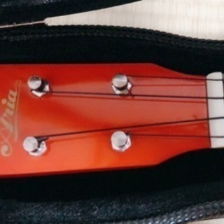 Aria　ウクレレ　AU-120　ハードケース付　中古美品です。の画像