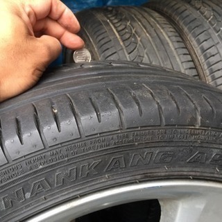 H16アベンシスワゴン純正17インチタイヤセット 215/45-R17の画像