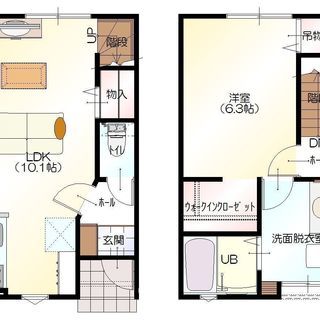 🌸 ペット可、店舗もOK 🌸 藤木そばの富山市町村、新築メゾネットアパートが初期費用キャンペーン中♪ - 不動産
