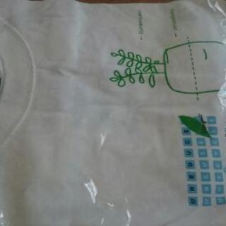 新品 anvil MOTTAINAI Ｔシャツ もったいない Tシャツ Mサイズ reduce reuse recycle 3R の画像