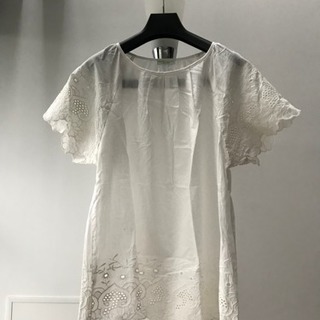 【美品】レースブラウス 半袖