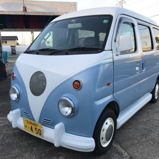 🌟(^O^)／ワーゲンバス仕様 ❗️エブリィ 💫ナビ/地デジ🌟