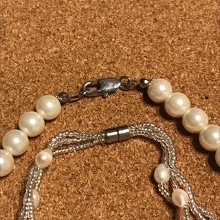 未使用 パールアクセサリー 3点セットの画像