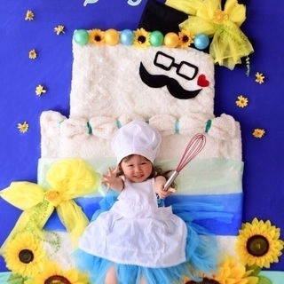 おひるねアート撮影会★「父の日&梅雨のアート」
