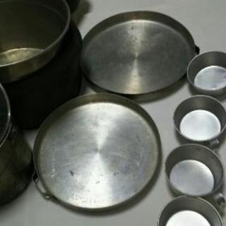 キャンピングブレンド、アルミクッカーセットの画像