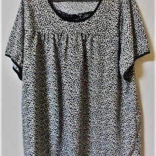 大きめサイズ チュニック風シャツ 4L