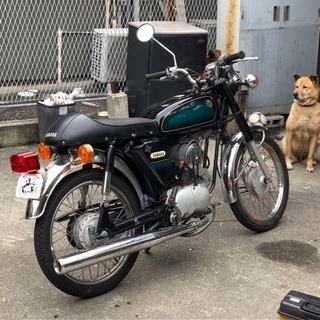 YAMAHA YB-1 ‘98 ブルー 機関良好 整備済 人気のSR仕様年式の画像