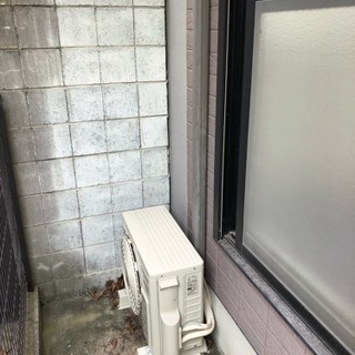 エアコン工事助手　朝8時集合15時くらい解散の画像